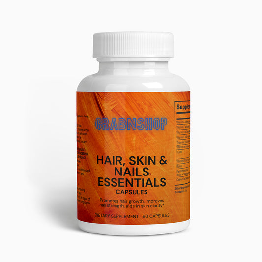 hair, skin, nails, essentials, capsules